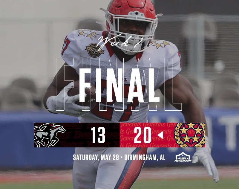 New Jersey Generals Clinches Postseason Berth With Big Victory Over Tampa Bay Bandits